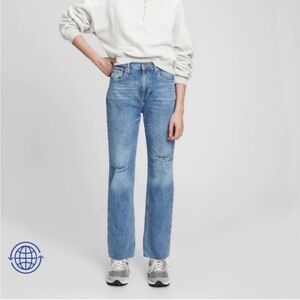 Gap Denim 90’s Loose High Rise Destroyed Jeans